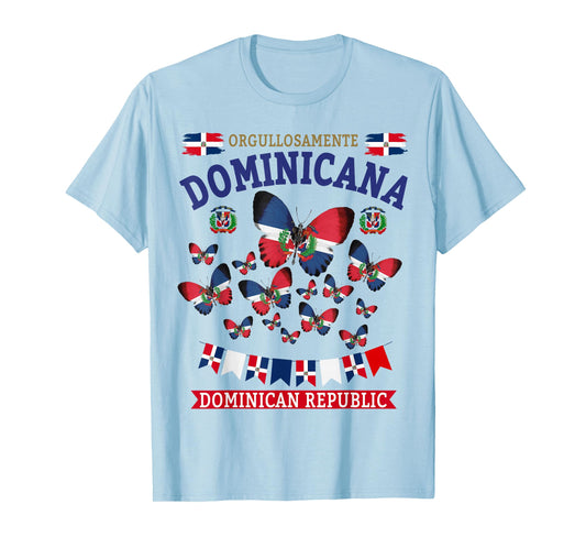 Republica Dominicana For Women & Hispanic Dominican Flag T-Shirt