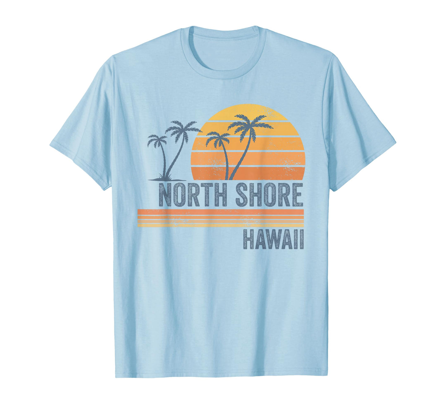 North Shore Oahu Hawaii Souvenir Surfing Hawaiian Vintage T-Shirt