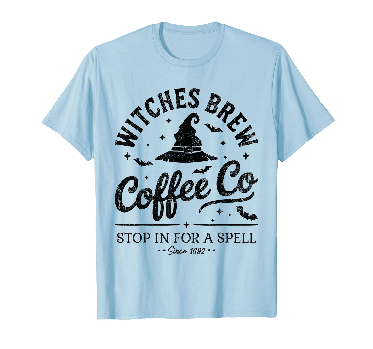 Witches Brew Coffee Co. Est 1692 Vintage The Halloween T-Shirt