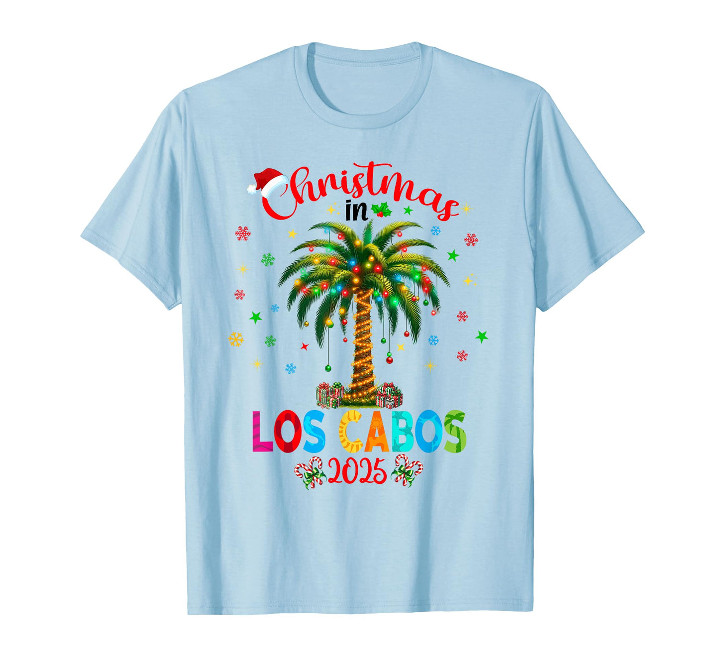 Mexico Cancun Cabo Christmas Trip Family Reunion Tropical T-Shirt