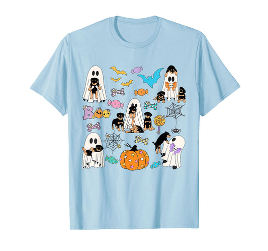 Dachshund Happy Halloweiner Funny Halloween Dogs Lover T-Shirt