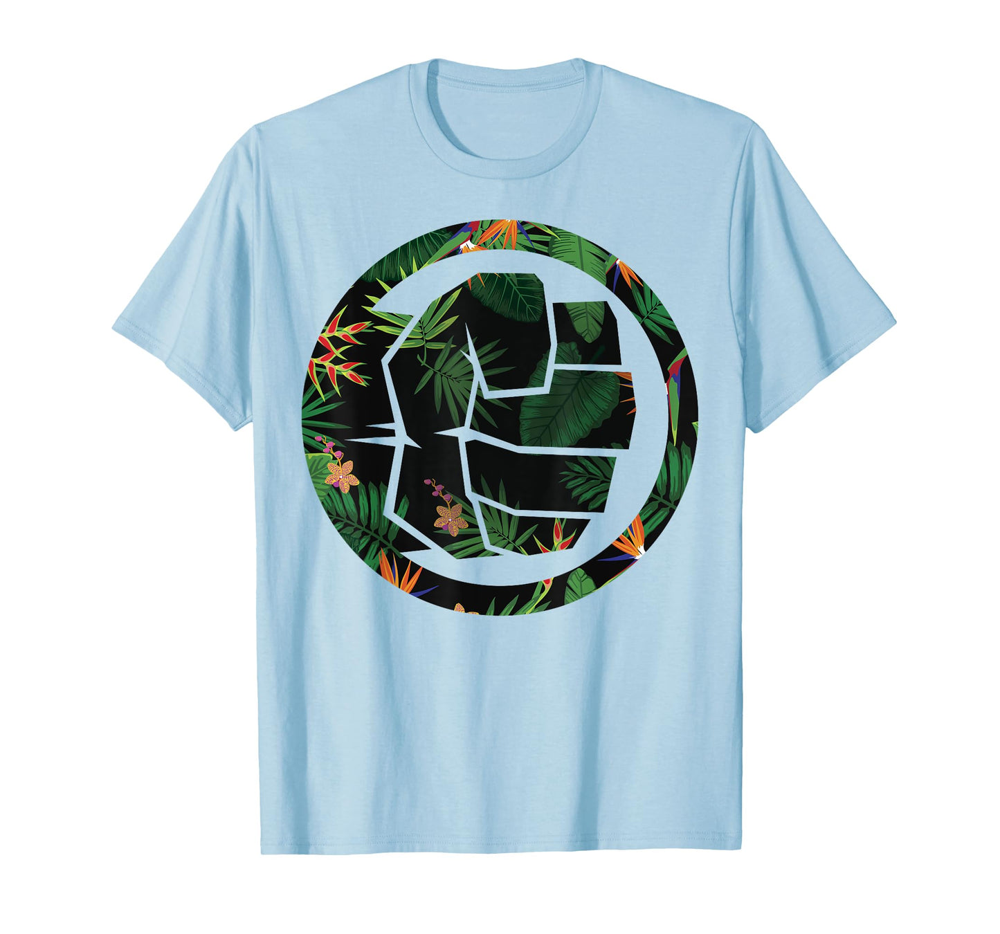 Marvel Avengers Hulk Fist Symbol Graphic T-Shirt T-Shirt