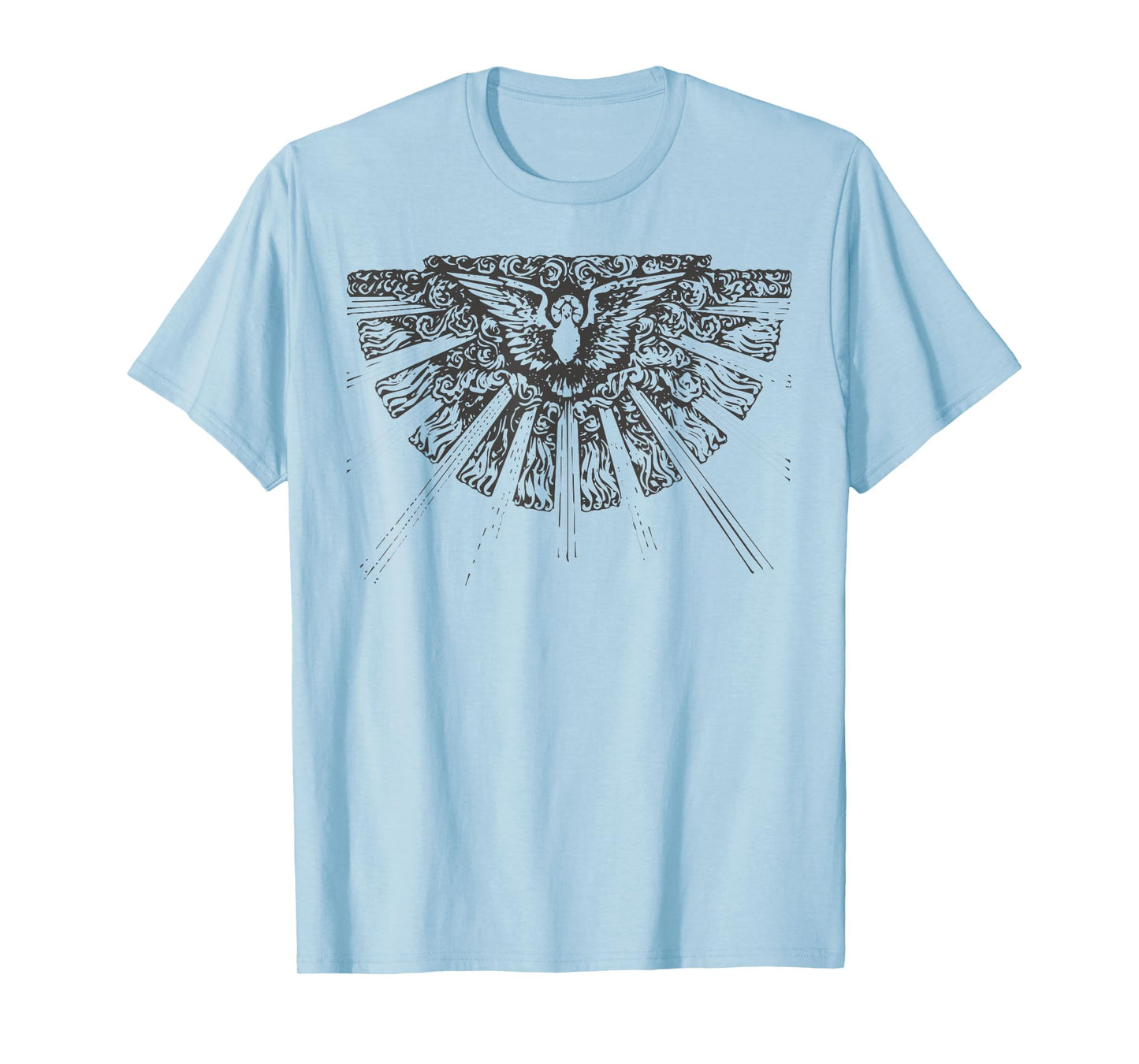 Filled with the Holy Spirit Pentecost Sunday Fire Flame T-Shirt