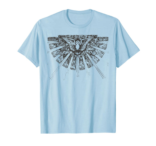 Filled with the Holy Spirit Pentecost Sunday Fire Flame T-Shirt