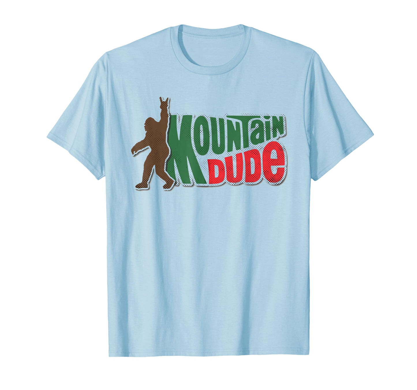 Mountain Dude Funny Bigfoot Sasquatch Hiking Gift T-Shirt