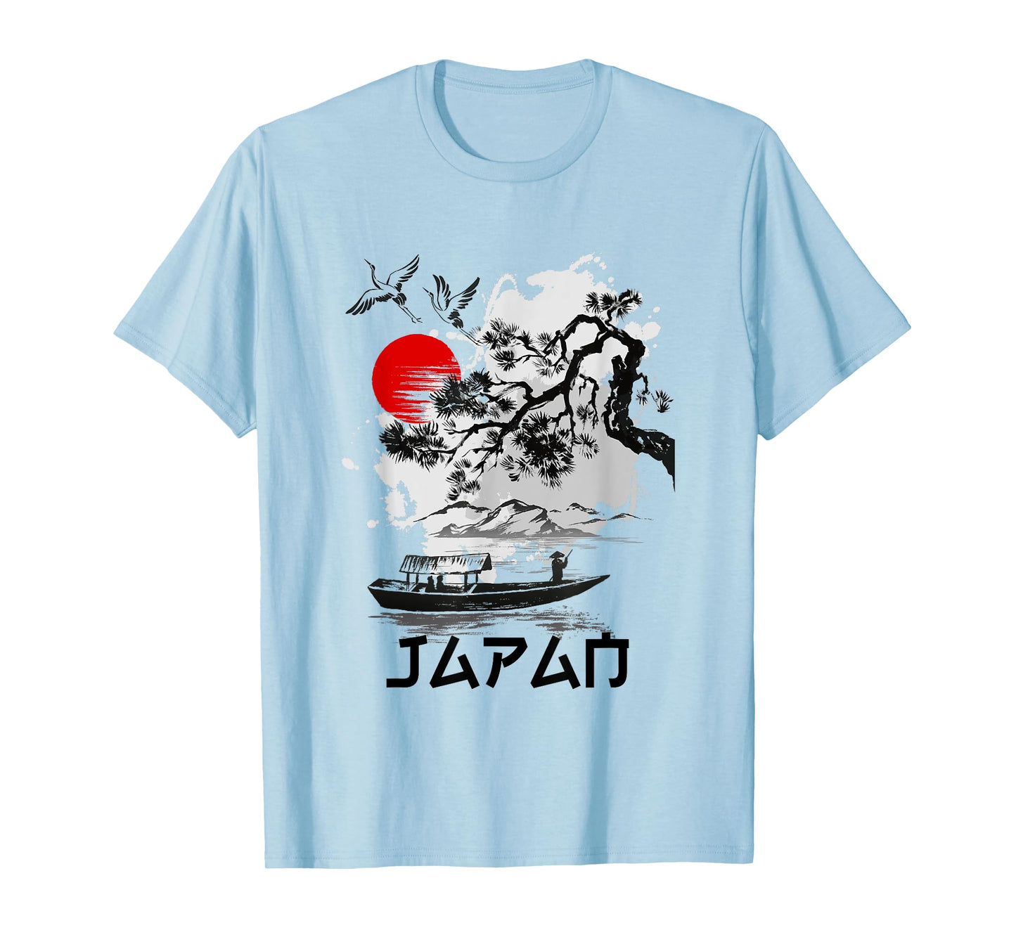I Love Japan Nature And Culture, Tokyo Japan Graphic Design T-Shirt