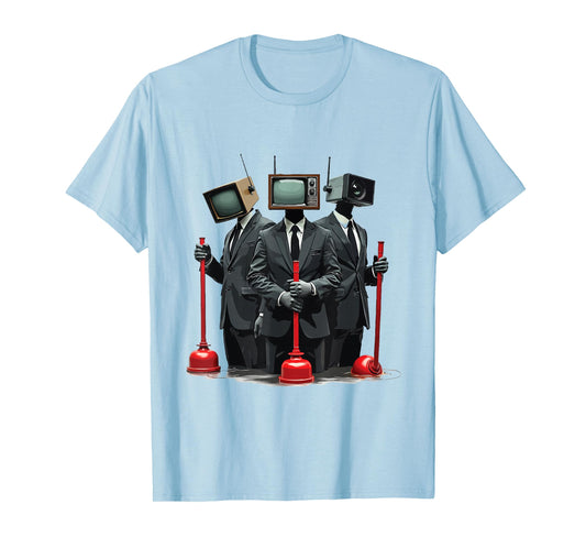 Skibidi toilet Tee, Birthday Boy Present for Kids, Adults T-Shirt