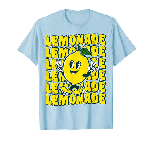 Groovy Lemonade Retro Groovy Summertime Lemonade Stand T-Shirt