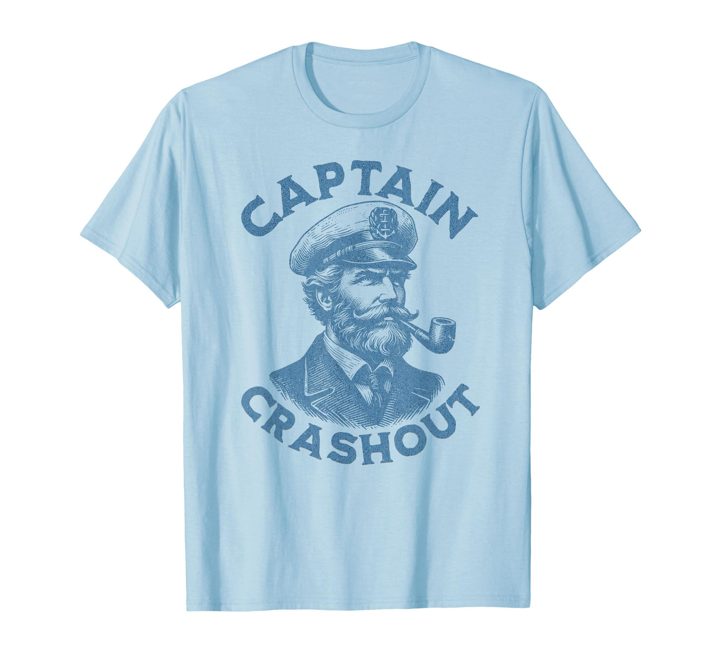Captain Crashout Funny T-Shirt