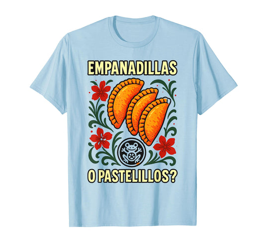 Empanadillas o Pastelillos Puerto Rico Christmas Design T-Shirt