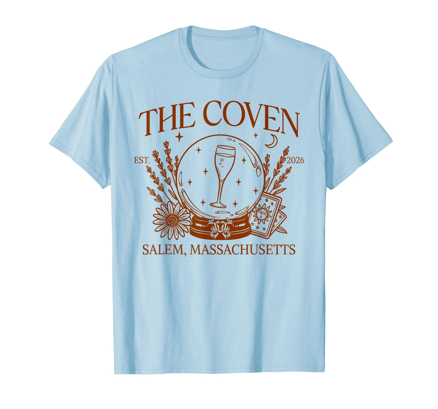 Halloween Bachelorette The Coven Salem Massachusetts 2026 T-Shirt