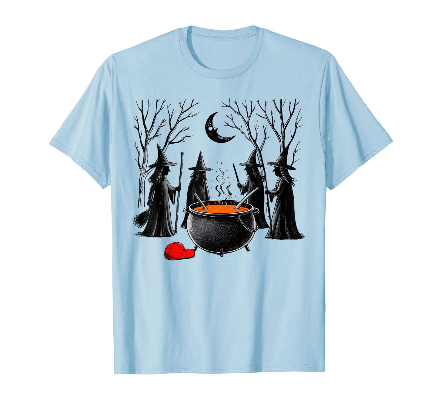 Spooky Witch Halloween T-Shirt