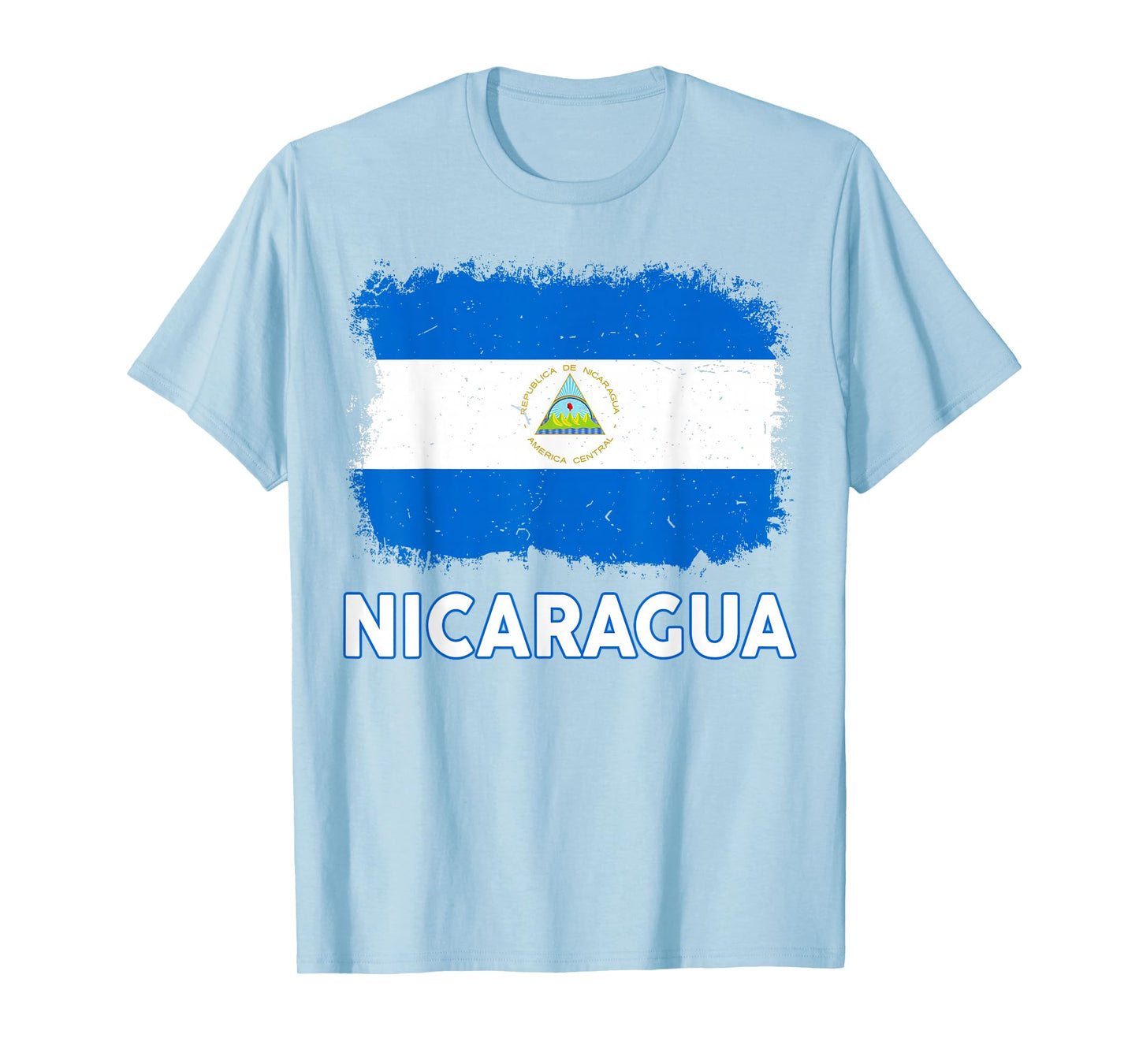 Toddler Nicaragua Flag Nicaraguan Hispanic Heritage Men Boy T-Shirt