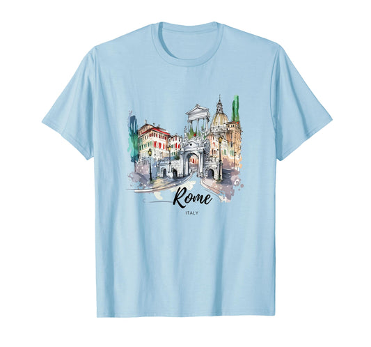 Souvenir Shirt Retro Vintage Rome Italy Italia T-Shirt