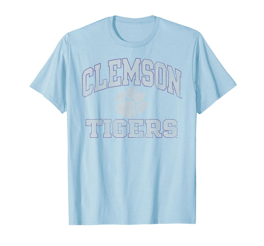 Clemson Tigers Vintage Worn Orange Officially Licensed T-Shirt