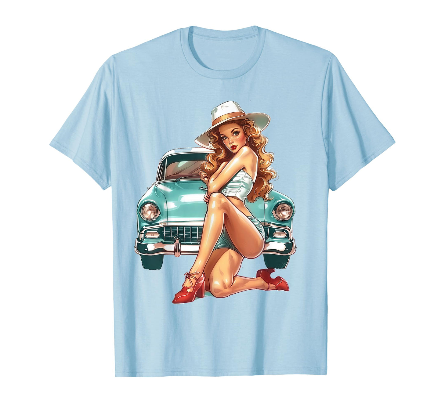 Pinup Girl Pin Up Vintage Retro girls T-Shirt