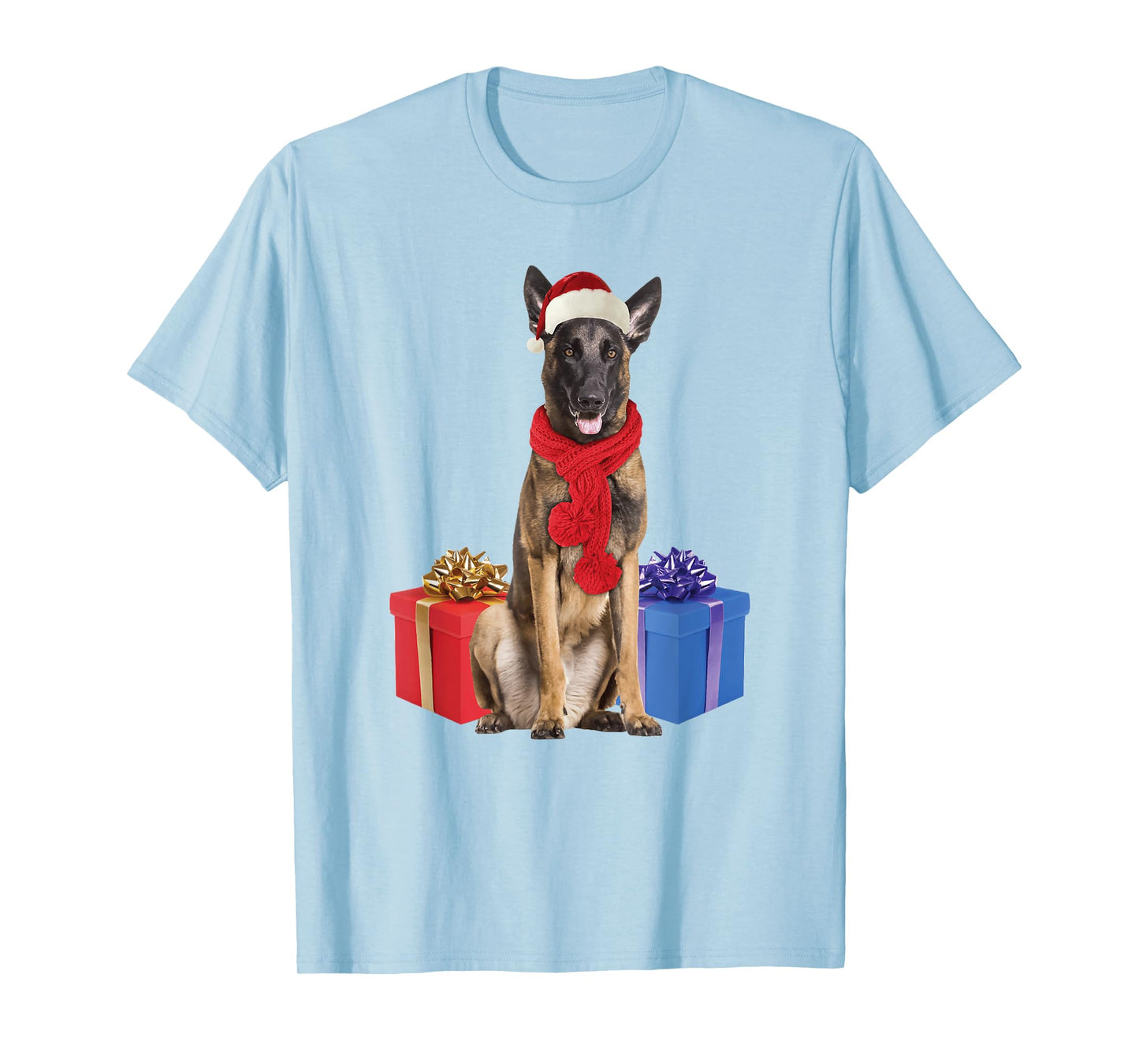 Christmas Malinois Dog Cute T-Shirt