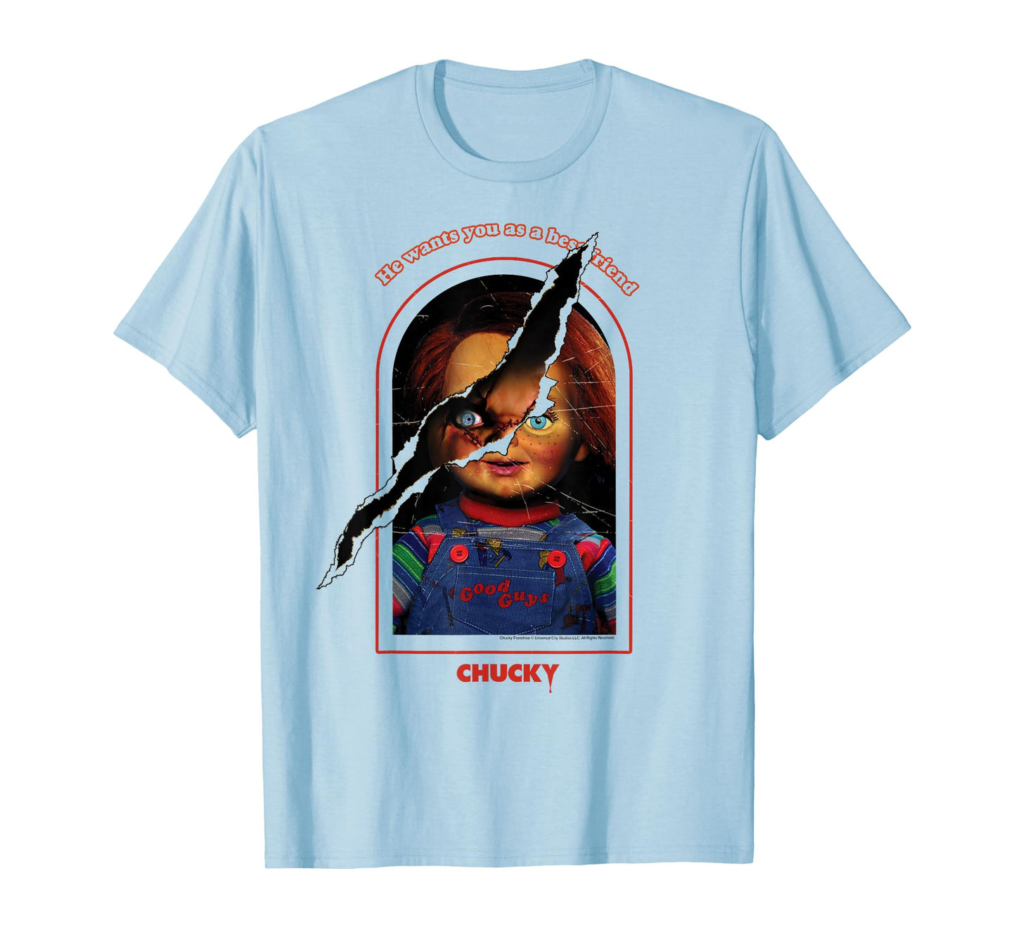 Chucky Split Face T-Shirt