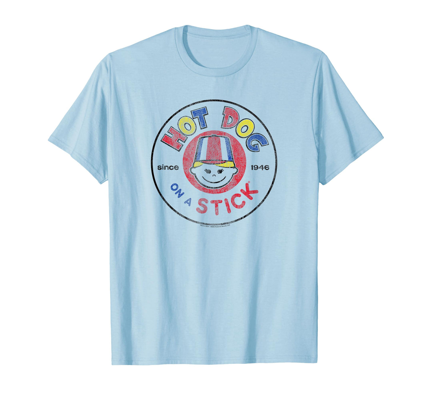 Ripple Junction x Hot Dog on a Stick Vintage Logo Fast Food Men Women T-Shirt