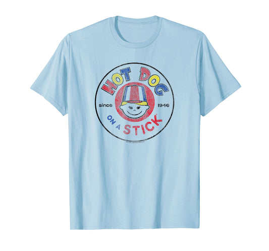 Ripple Junction x Hot Dog on a Stick Vintage Logo Fast Food Men Women T-Shirt