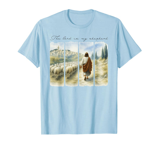 The Lord Is My Shepherd Jesus Christ The Good Shepherd T-Shirt