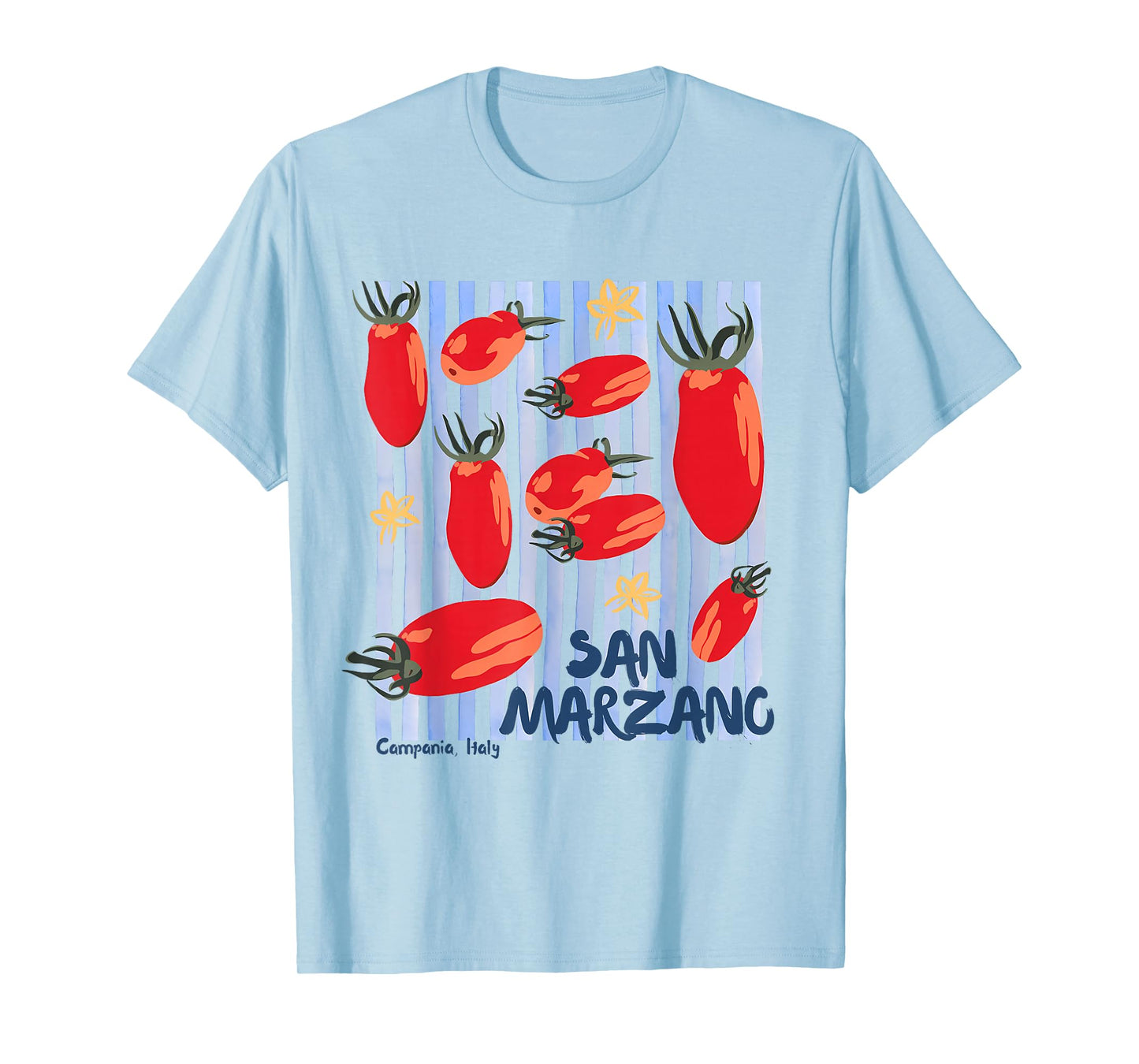 Vintage Tomato Italian Girl Summer T-Shirt