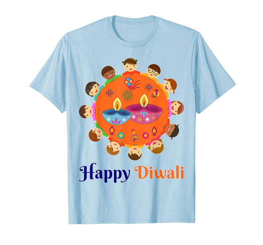 Toddler Diwali-Shirt Kid Men Women Family Hindu Happy Diwali T-Shirt