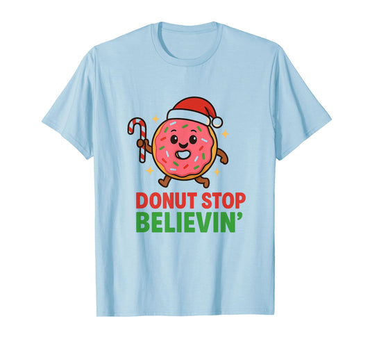 Donut Stop Christmas T-Shirt