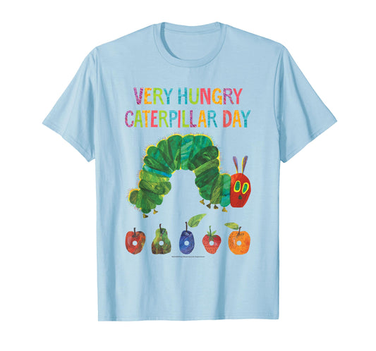 Eric Carle Very Hungry Caterpillar Day Children's Book T-Shirt