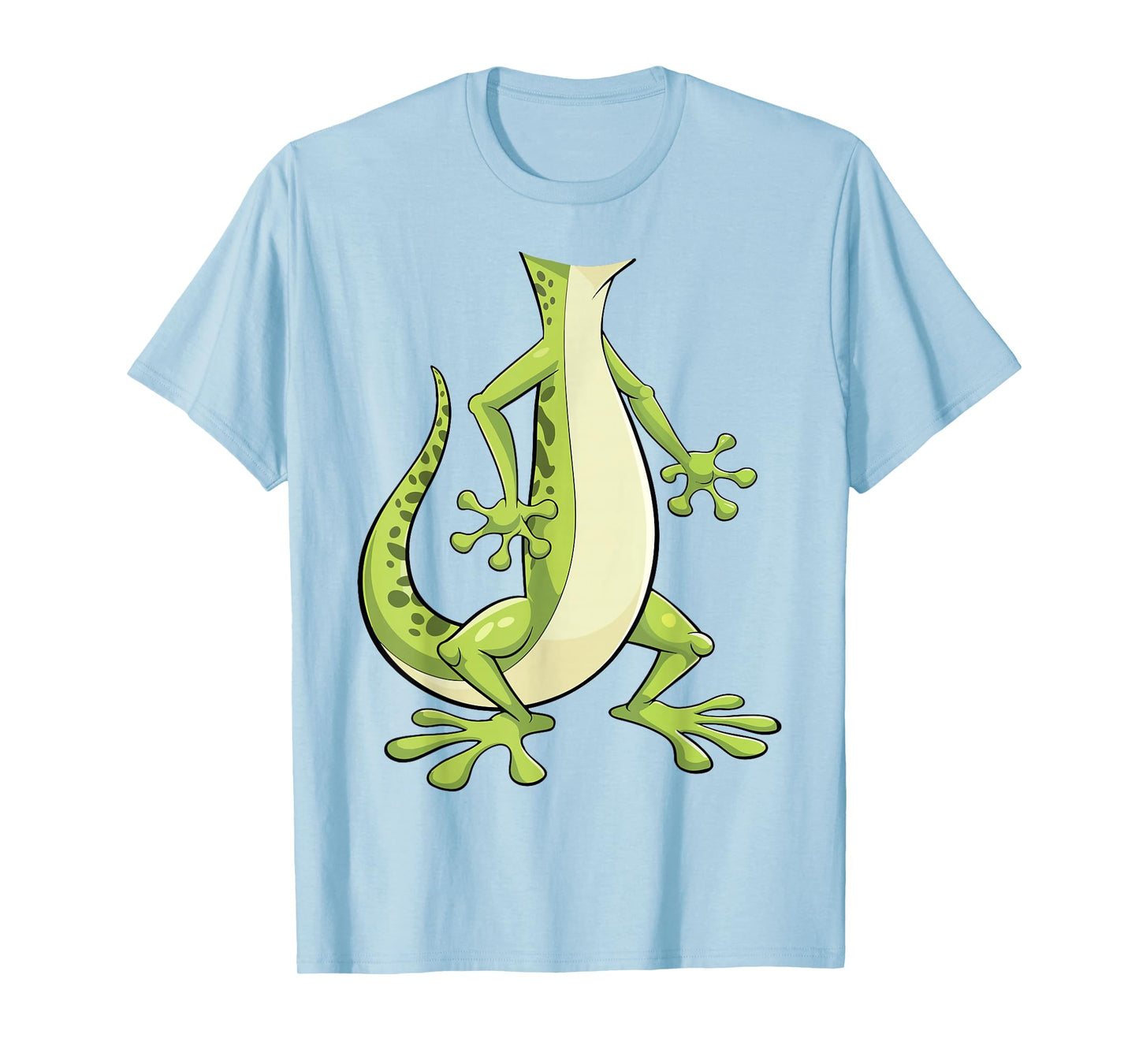 Gecko Shirt Adult Kids Men Women Green Lizard Costume T-Shirt