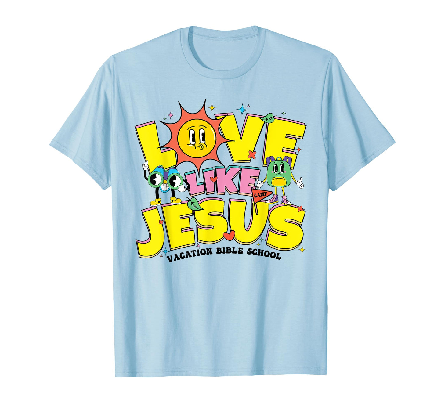VBS 2025 Live It Out Love Like Jesus Vacation Bible School T-Shirt