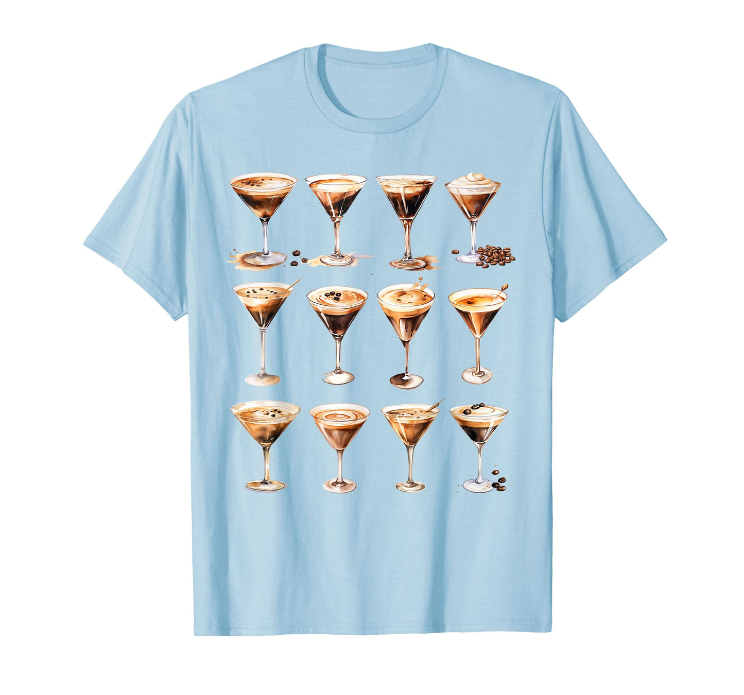 Espresso Martini Lover Tini Time Cocktail Espresso Martini T-Shirt