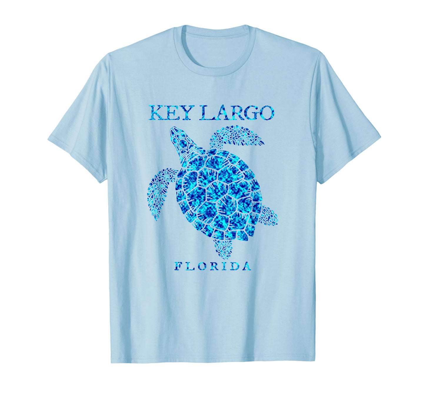 Key Largo Florida Sea Turtle Boys Girls Toddlers Souvenir T-Shirt