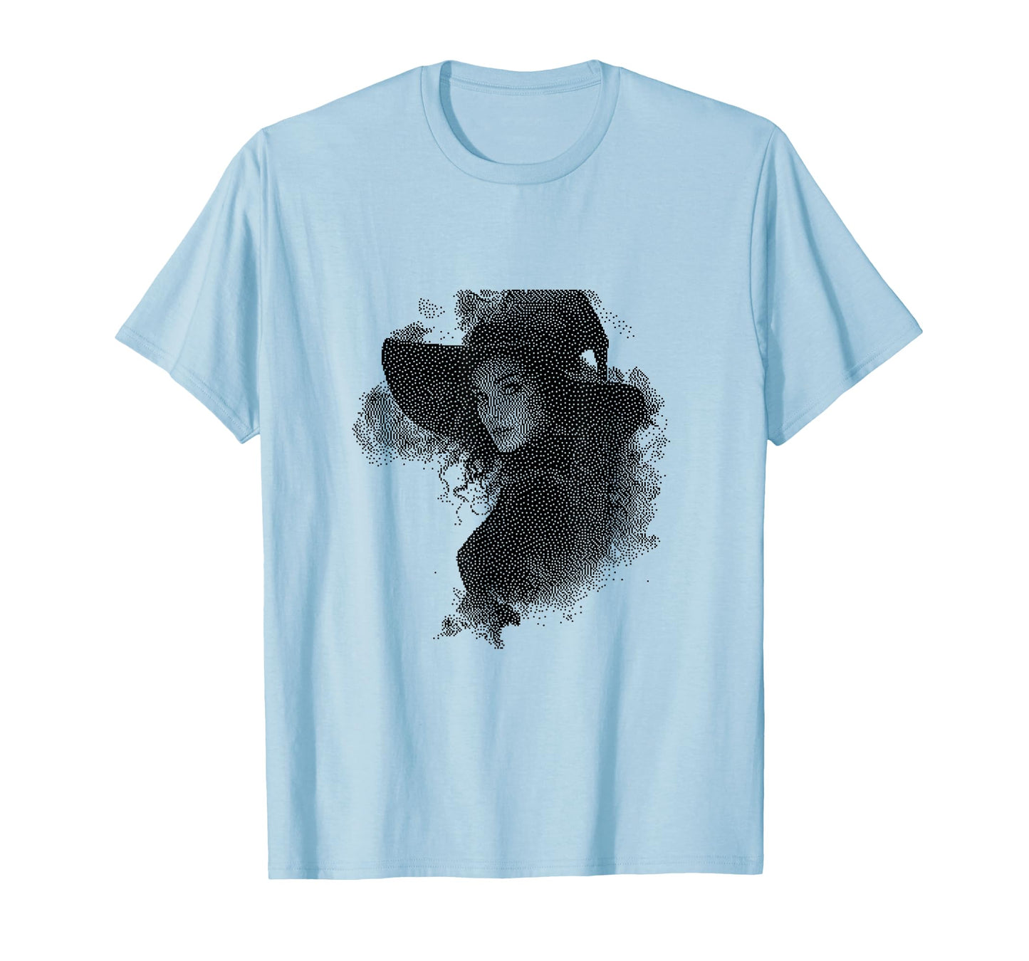 Spooky Witch Halloween Art T-Shirt