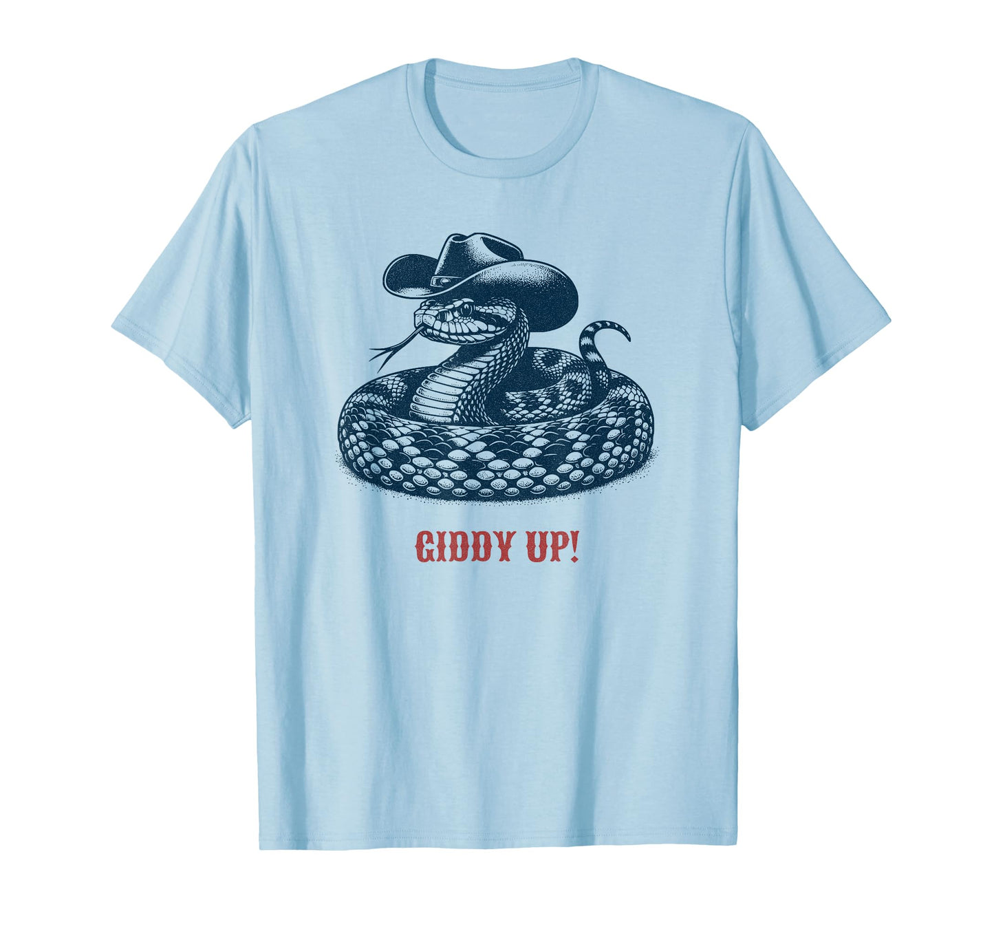 Giddy Up - Rodeo / Cowboy Rattlesnake T-Shirt