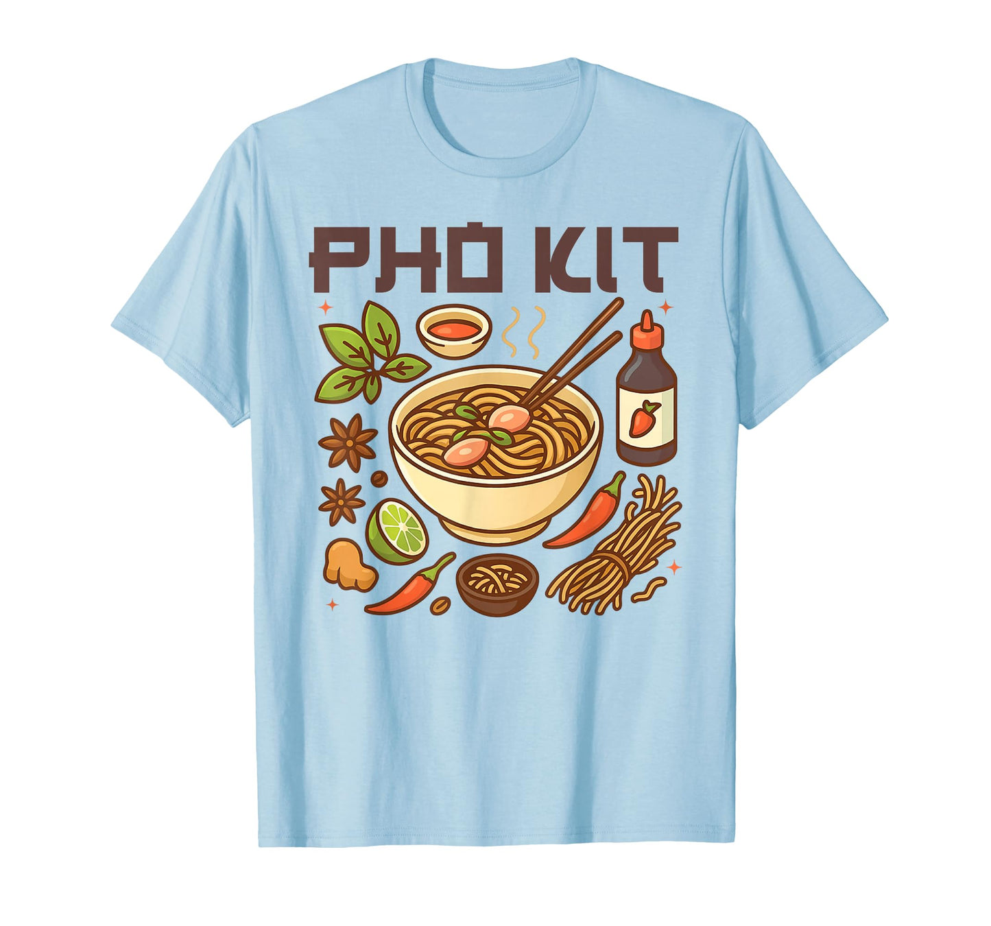 pho kit Funny Japanese Food Vintage Ramen pho kit T-Shirt