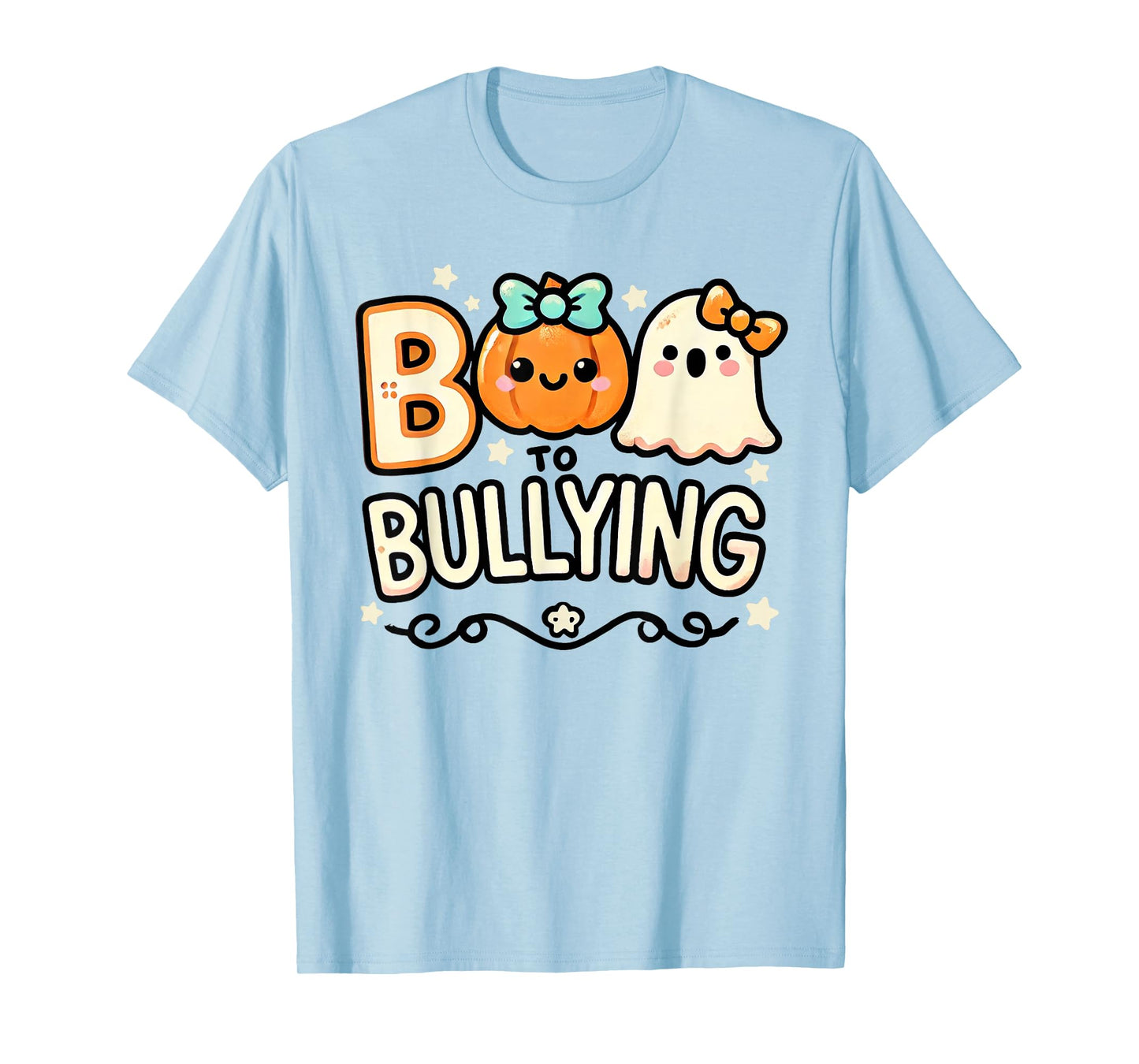 Boo To Bullying Shirt Unity Day Ghost Halloween T-Shirt
