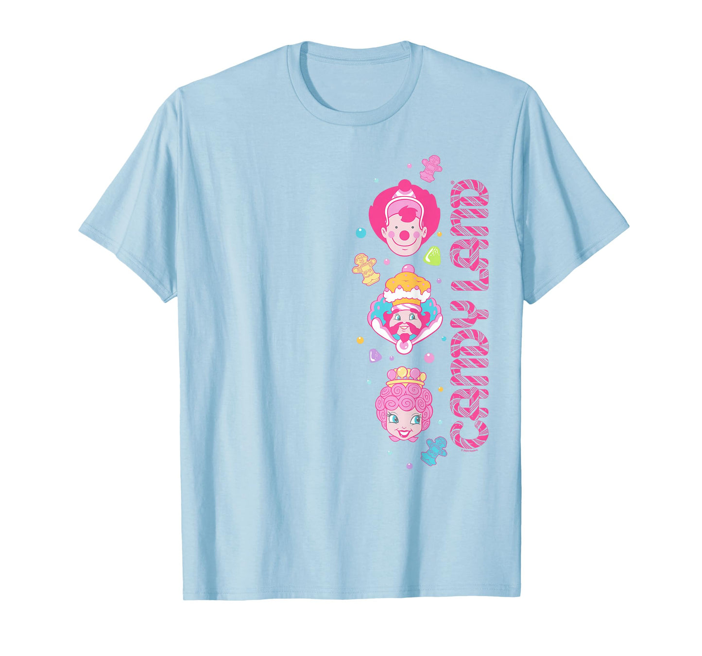 Candy Land Mr Mint King Kandy Princess Lolly Stack Big Logo T-Shirt