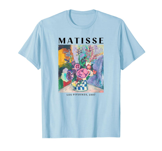 Matisse Les Pivoines 1907 Flower T-Shirt