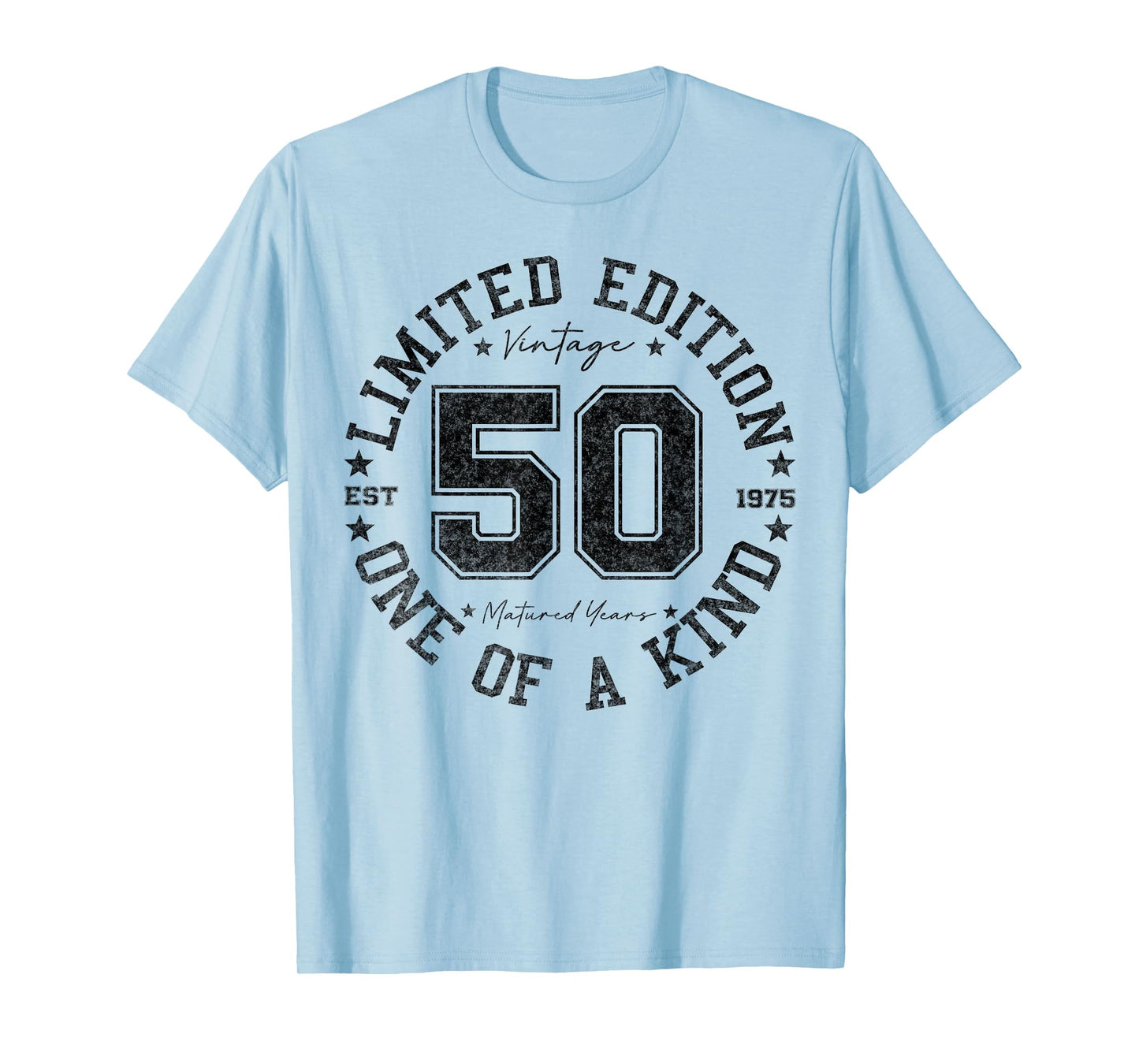 50 Year Old Gifts Vintage 1975 Limited Edition 50th Birthday T-Shirt