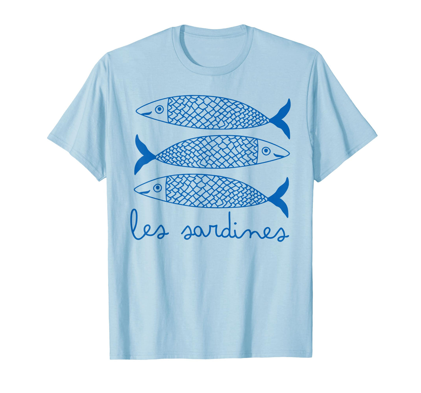 Les Sardines Tinned Fish Retro Graphic For Men Women T-Shirt