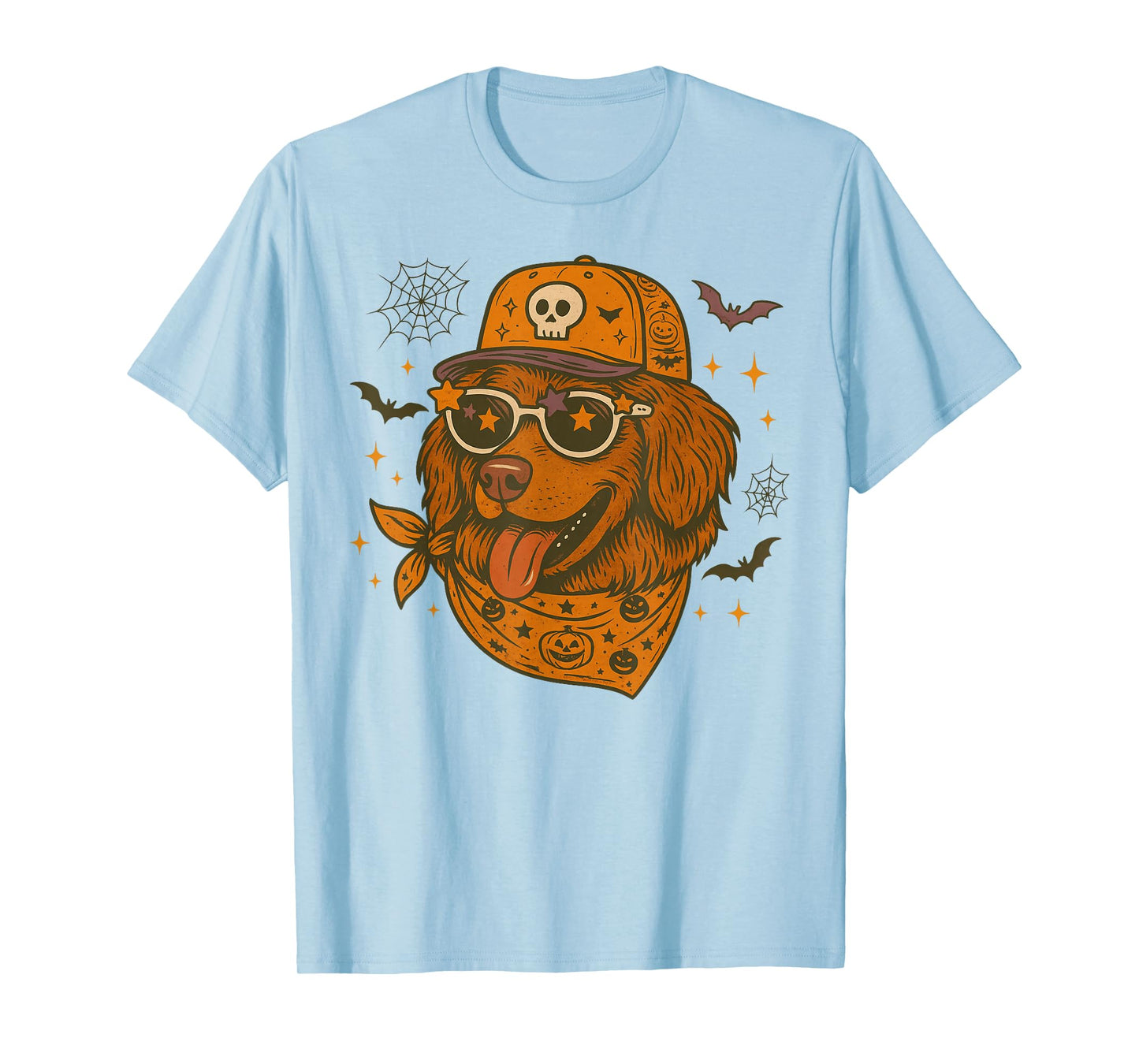 Nova Scotia Duck Tolling Retriever Lover Toller Halloween T-Shirt