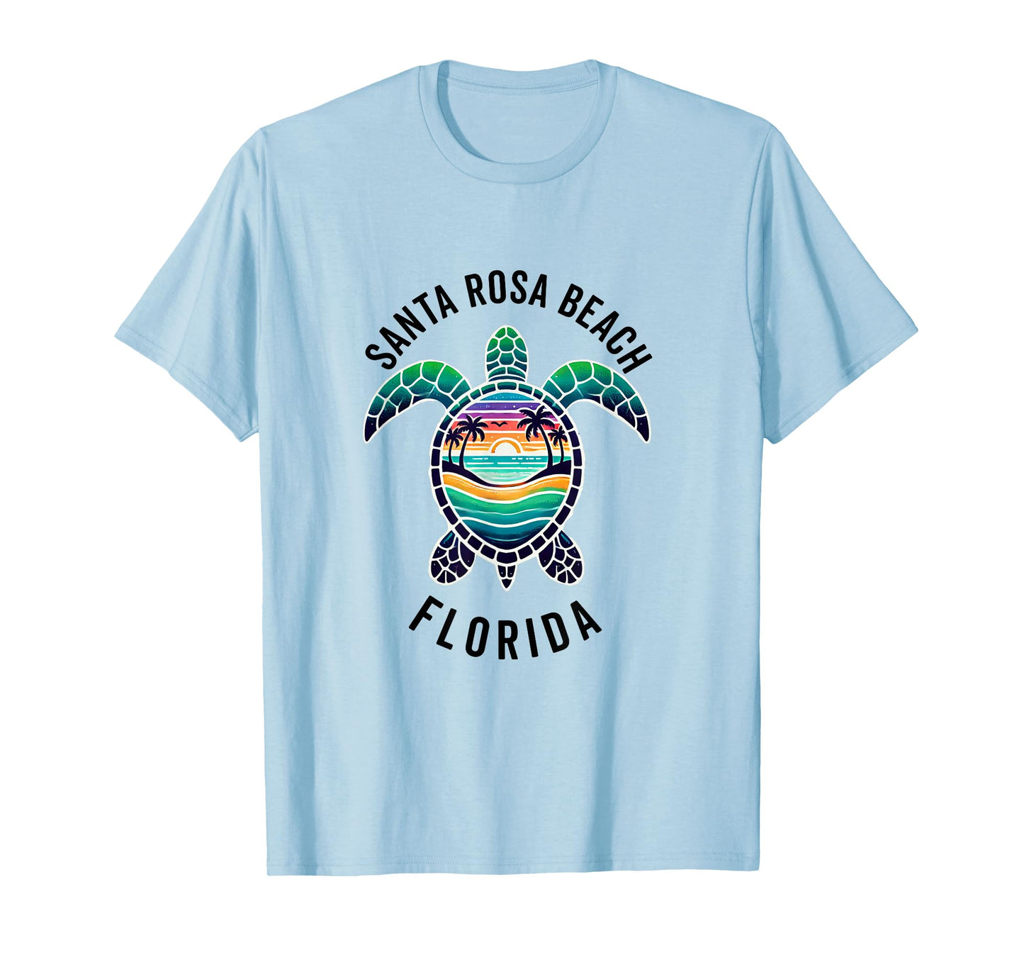 Santa Rosa Beach Florida Souvenir Walton County T-Shirt