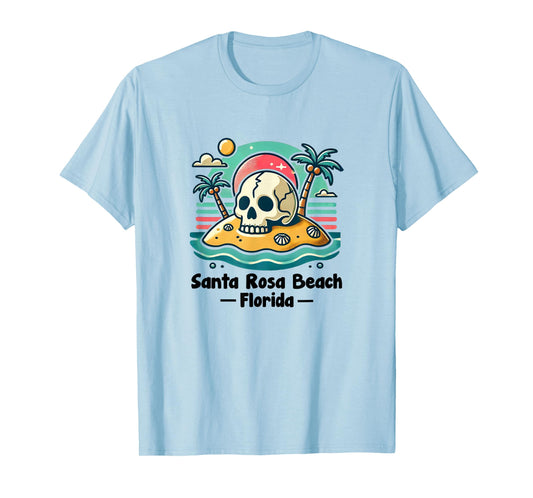 Santa Rosa Beach Florida Souvenir Walton County T-Shirt