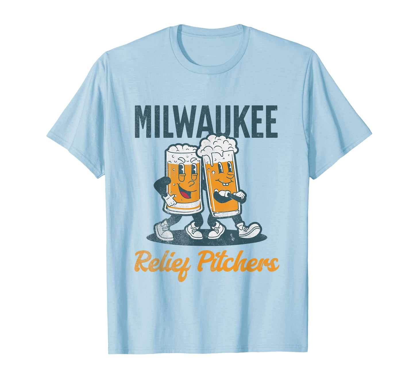 Classic Milwaukee And Beer Fan Retro Wisconsin T-Shirt