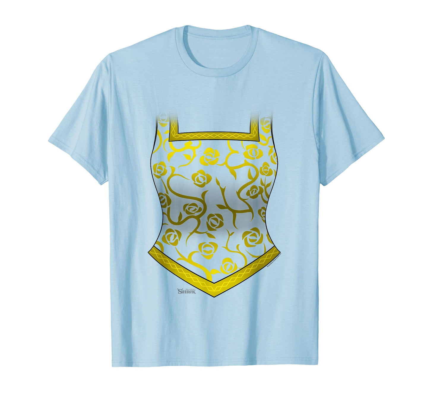 Shrek Halloween Fiona Iconic Big Chest Costume T-Shirt