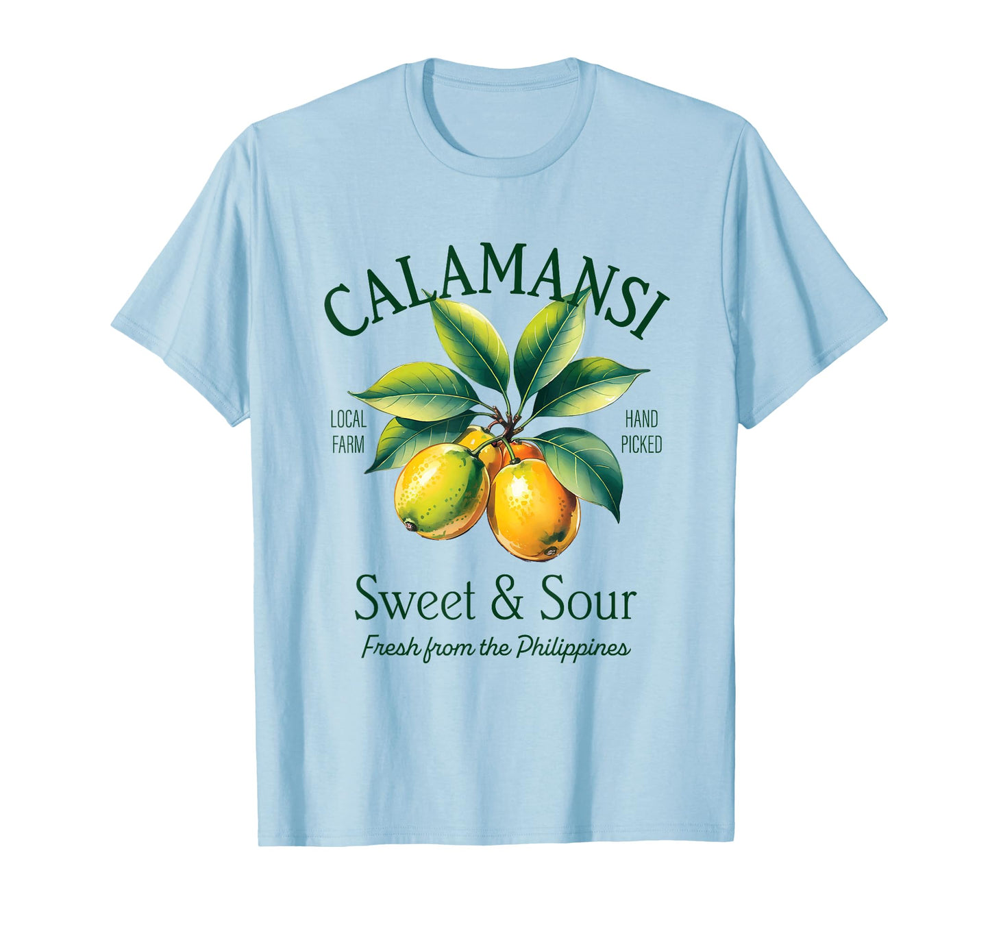 Vintage Calamansi Farm Filipino Lime Fruit Philippine Lemon T-Shirt