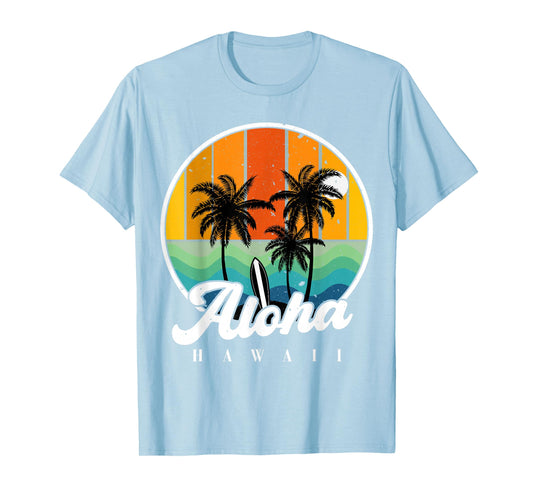 Palm Beach Hawaiian-Shirt Youth Teen Boy Girl Aloha Hawaii T-Shirt