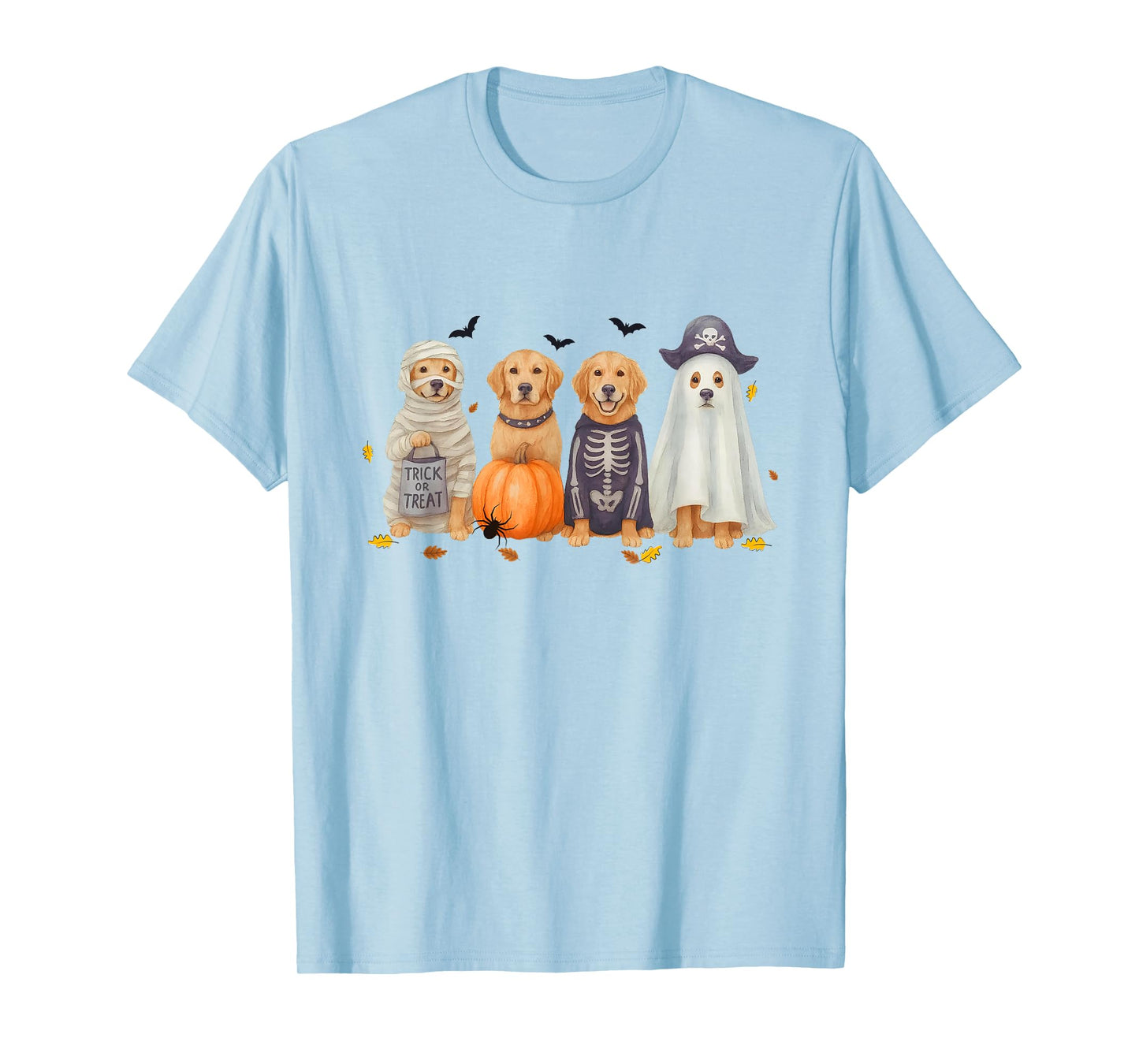 Witch Golden Retriever Halloween Golden Retriever Dog Mom T-Shirt