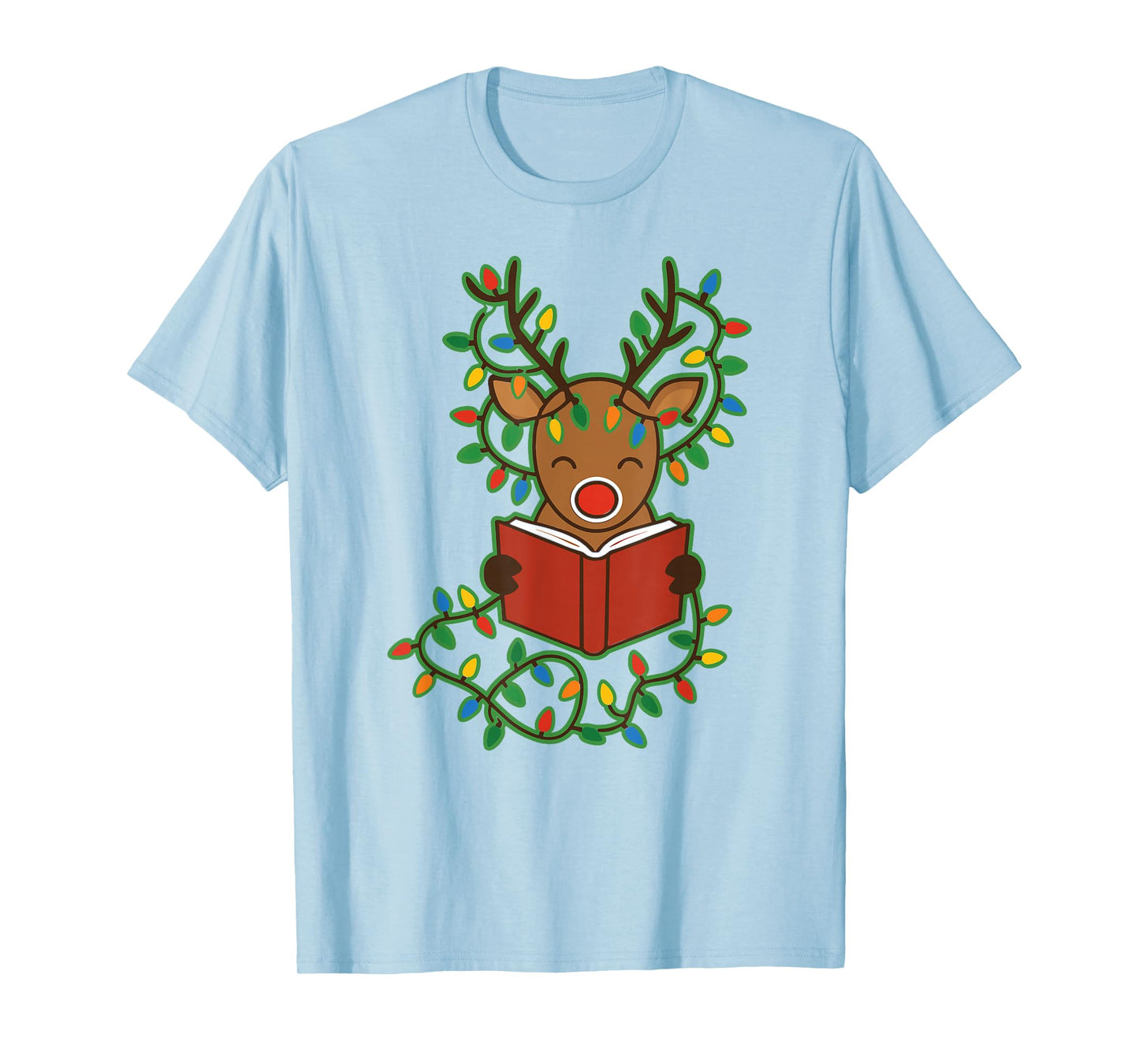 Christmas Read, Cozy Bookish Xmas Girl Reader Ugly Gift T-Shirt